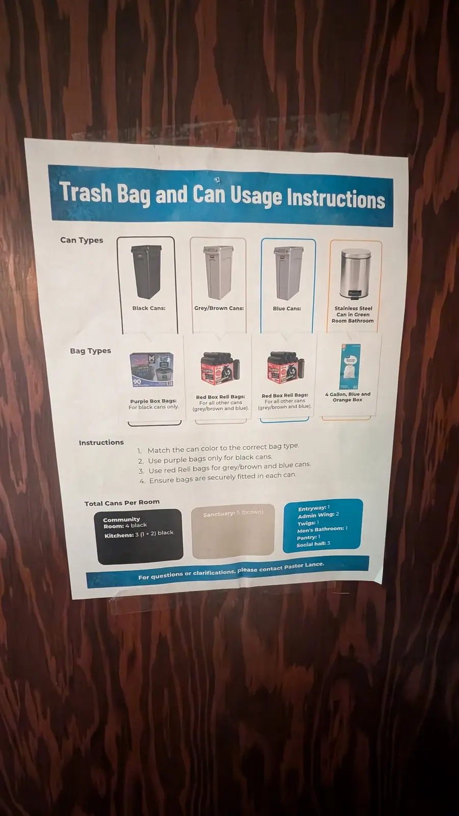Trash bag guide
